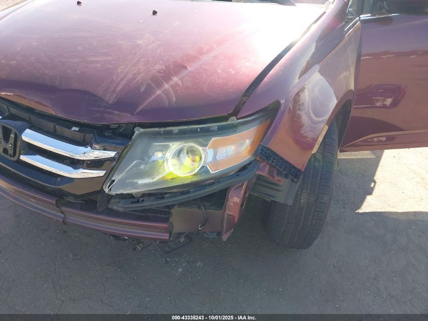 2016 Honda Odyssey Ex-L VIN: 5FNRL5H63GB053534 Lot: 43338243