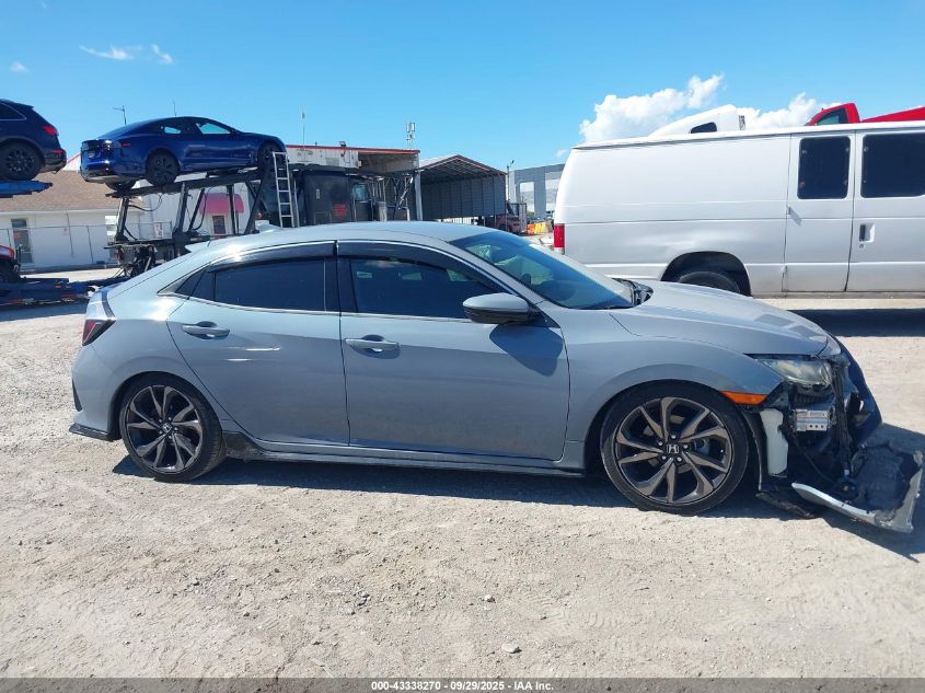 2019 Honda Civic Sport VIN: SHHFK7H48KU203127 Lot: 43400027