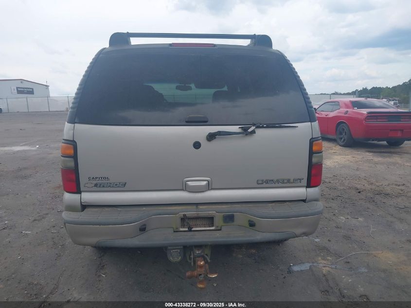 2005 Chevrolet Tahoe Z71 VIN: 1GNEC13Z25R246040 Lot: 43338272