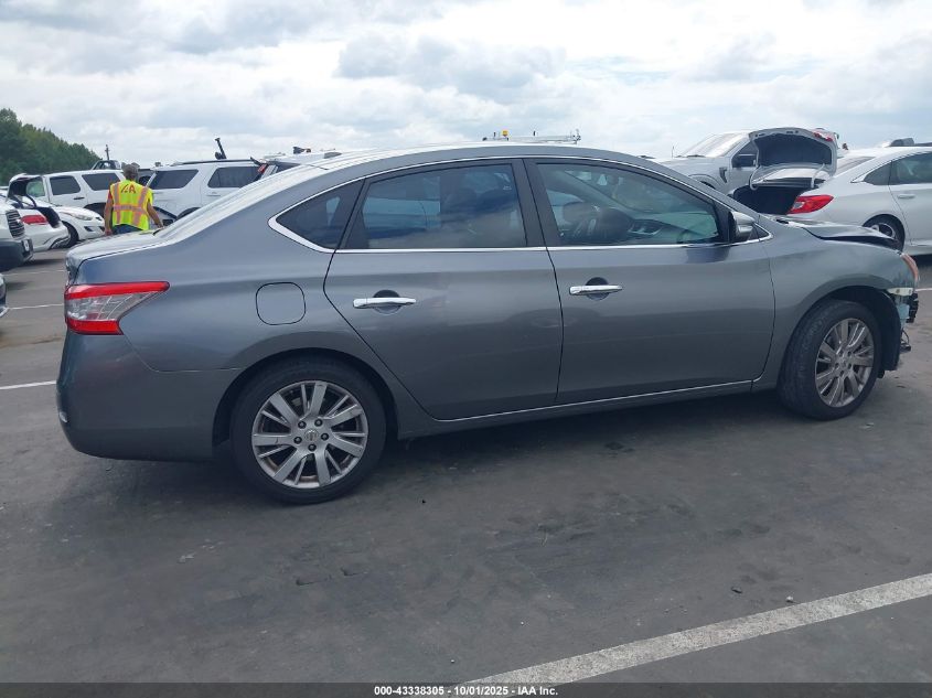 2015 Nissan Sentra Sl VIN: 3N1AB7AP2FY322532 Lot: 43338305