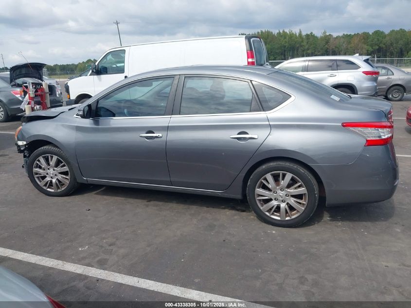 2015 Nissan Sentra Sl VIN: 3N1AB7AP2FY322532 Lot: 43338305