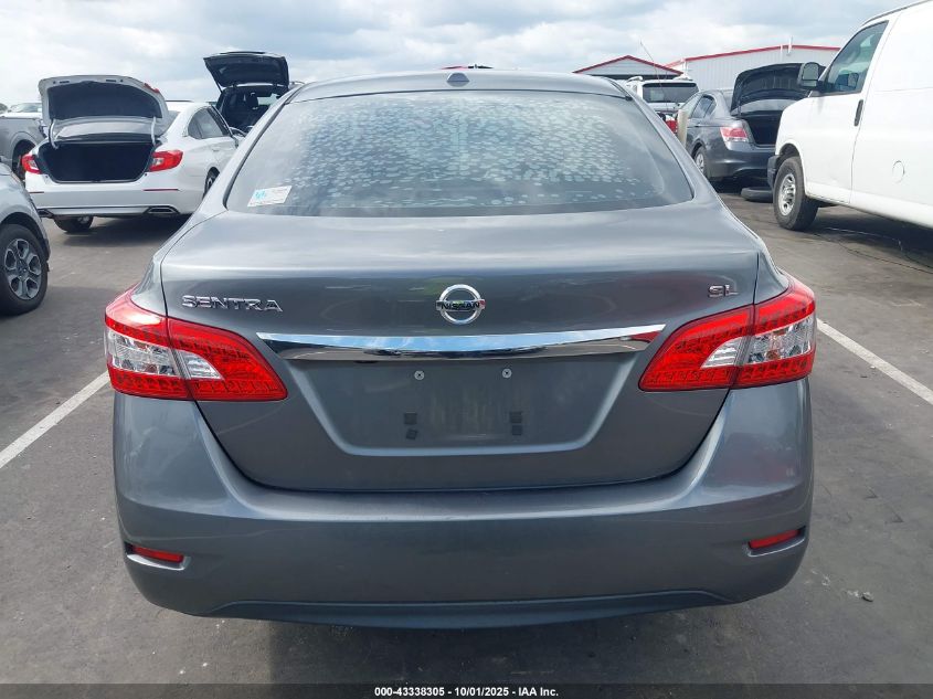 2015 Nissan Sentra Sl VIN: 3N1AB7AP2FY322532 Lot: 43338305