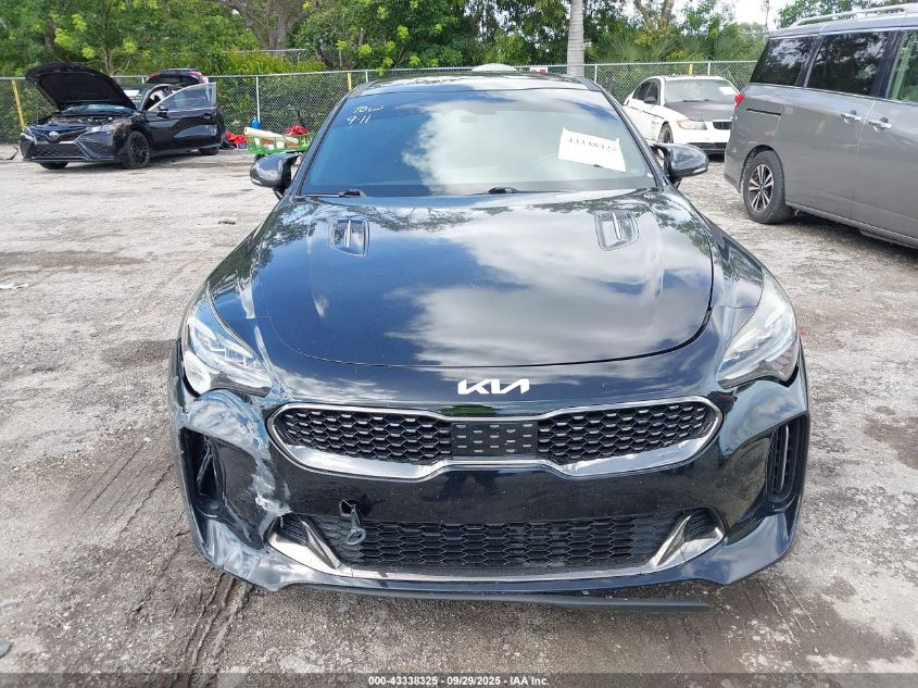2022 Kia Stinger Gt1 VIN: KNAE45LC4N6110581 Lot: 43338325