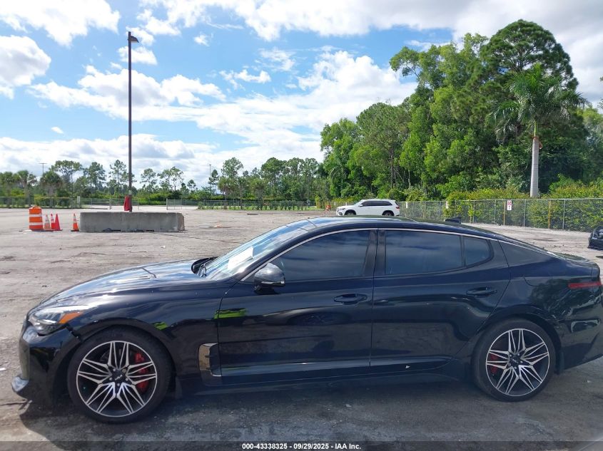 2022 Kia Stinger Gt1 VIN: KNAE45LC4N6110581 Lot: 43338325