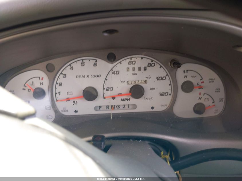 2003 Ford Explorer Sport Trac Xls/Xlt VIN: 1FMZU77E63UC69814 Lot: 43338334