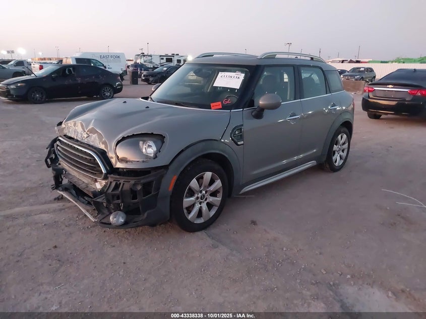 Vin: wmzys7c55k3f45211, lot: 43833052, mini countryman cooper 20192