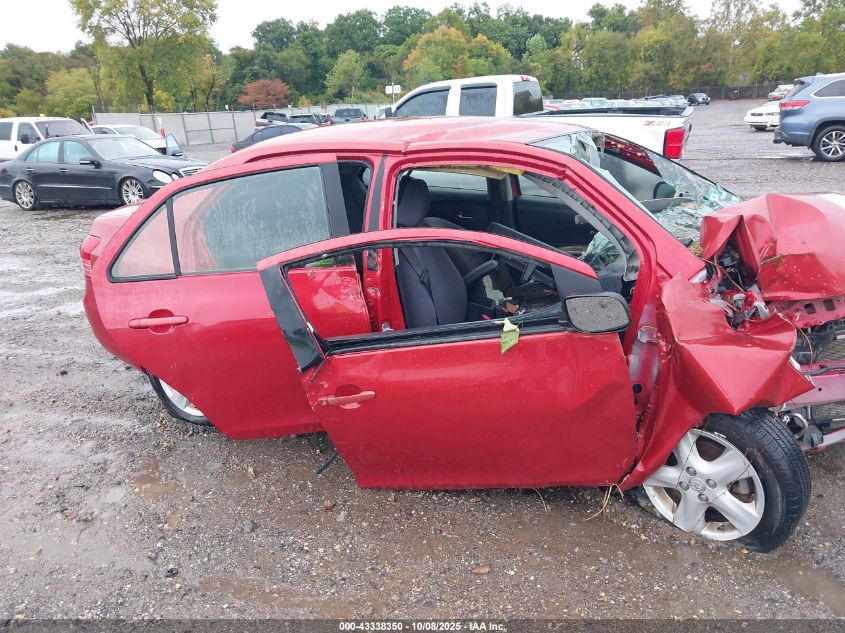 2008 Toyota Yaris VIN: JTDBT923284022260 Lot: 43338350