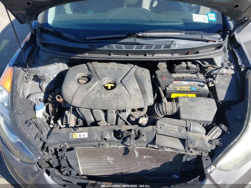 2013 Hyundai Elantra Gls VIN: 5NPDH4AE5DH240603 Lot: 43338364