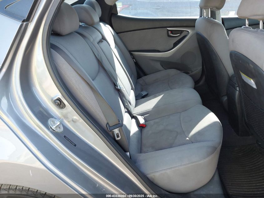 2013 Hyundai Elantra Gls VIN: 5NPDH4AE5DH240603 Lot: 43338364