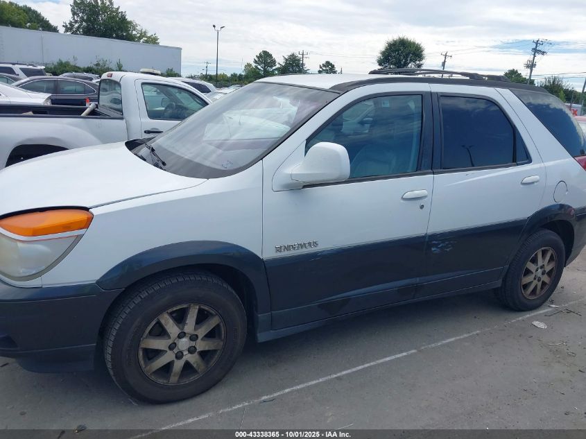 2002 Buick Rendezvous Cxl VIN: 3G5DB03E72S560300 Lot: 43338365