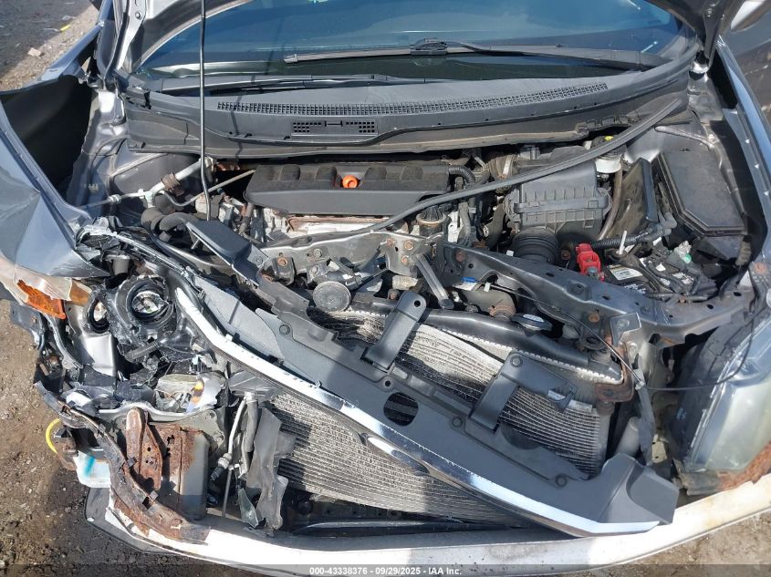 2012 Honda Civic Ex VIN: 19XFB2F8XCE335985 Lot: 43338376