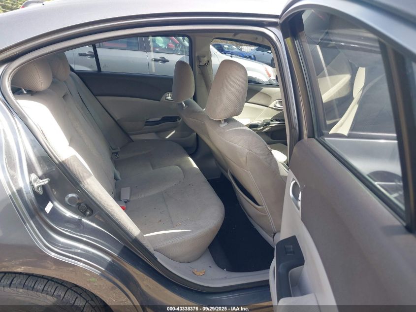 2012 Honda Civic Ex VIN: 19XFB2F8XCE335985 Lot: 43338376