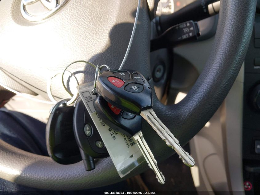 2009 Toyota Corolla Le VIN: JTDBL40E999074996 Lot: 43338394