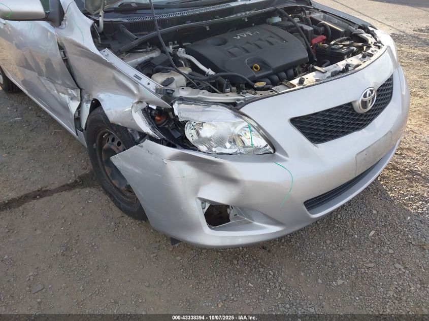 2009 Toyota Corolla Le VIN: JTDBL40E999074996 Lot: 43338394