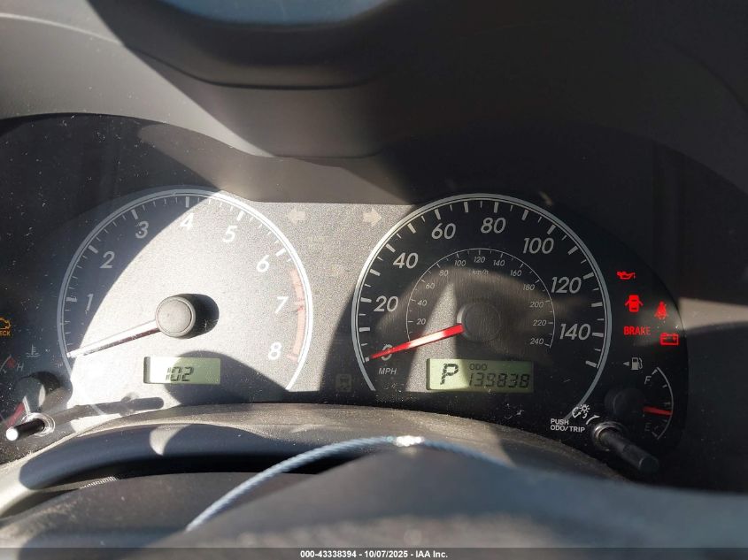 2009 Toyota Corolla Le VIN: JTDBL40E999074996 Lot: 43338394