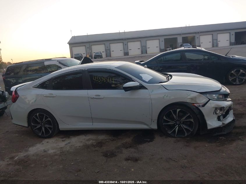 2019 Honda Civic Si VIN: 2HGFC1E52KH704065 Lot: 43338414