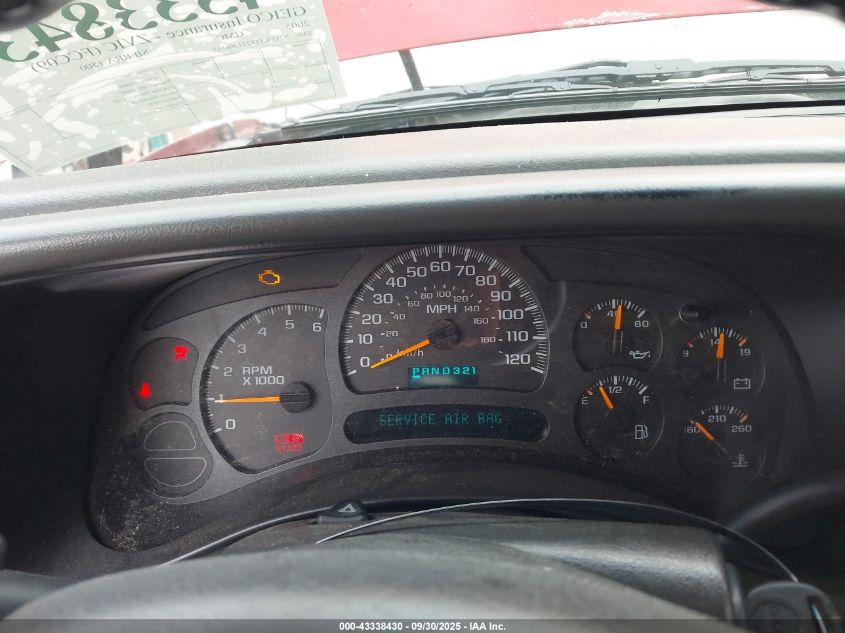 2005 GMC Sierra 1500 Sle VIN: 2GTEK13T251266515 Lot: 43338430