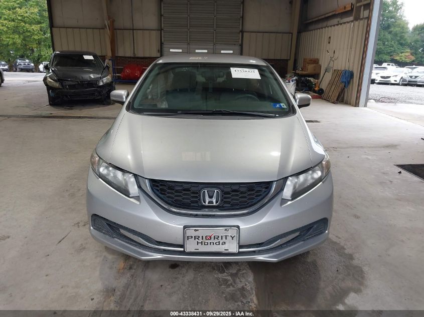 2014 Honda Civic Lx VIN: 19XFB2F53EE033298 Lot: 43338431