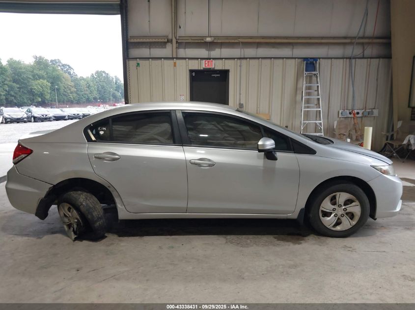 2014 Honda Civic Lx VIN: 19XFB2F53EE033298 Lot: 43338431