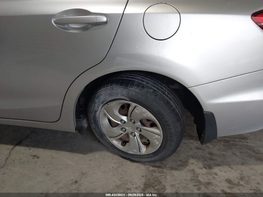 2014 Honda Civic Lx VIN: 19XFB2F53EE033298 Lot: 43338431