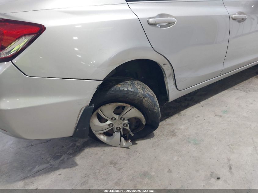 2014 Honda Civic Lx VIN: 19XFB2F53EE033298 Lot: 43338431