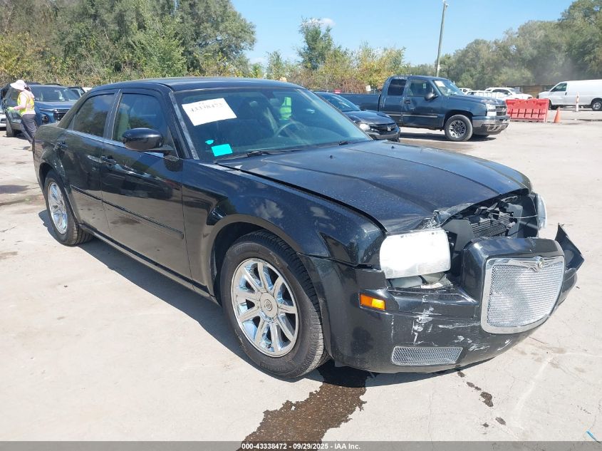 2006 CHRYSLER 300 Black VIN: 2C3LA43R96H247098
