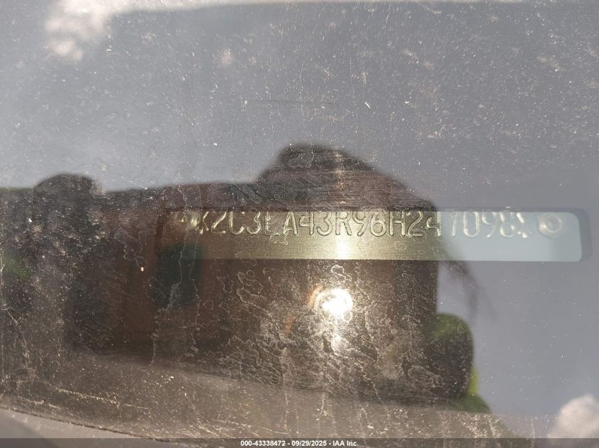 2006 Chrysler 300 VIN: 2C3LA43R96H247098 Lot: 43338472