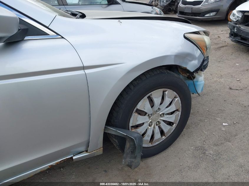 2010 Honda Accord 2.4 Lx VIN: 1HGCP2F31AA055477 Lot: 43338482