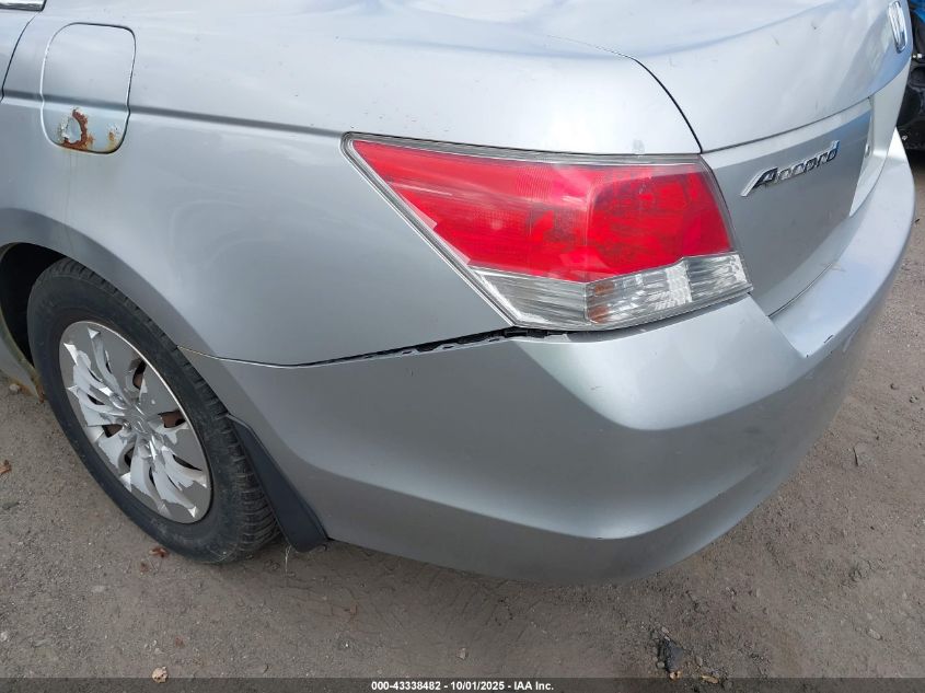 2010 Honda Accord 2.4 Lx VIN: 1HGCP2F31AA055477 Lot: 43338482