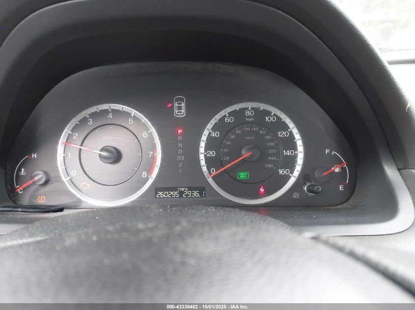 2010 Honda Accord 2.4 Lx VIN: 1HGCP2F31AA055477 Lot: 43338482