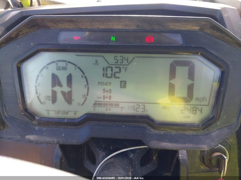 2021 Kawasaki Krf 1000 B VIN: JKARFCB13MB500106 Lot: 43338490