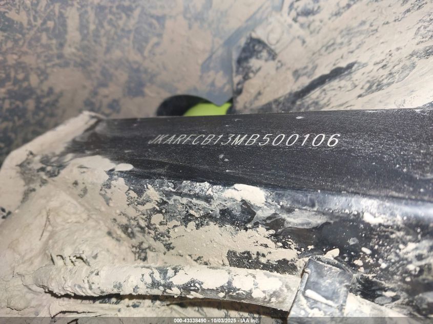 2021 Kawasaki Krf 1000 B VIN: JKARFCB13MB500106 Lot: 43338490