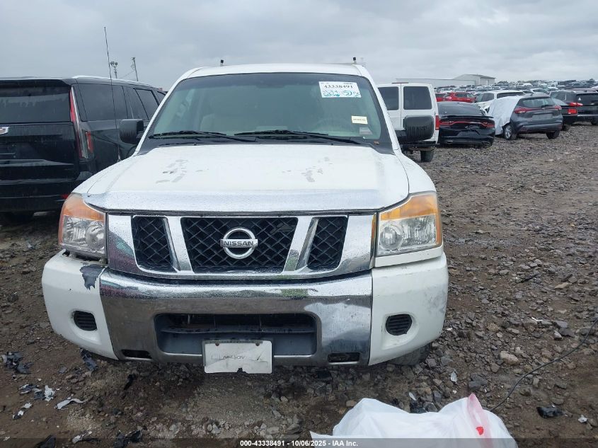 2014 Nissan Titan Sv VIN: 1N6BA0EK2EN502760 Lot: 43338491