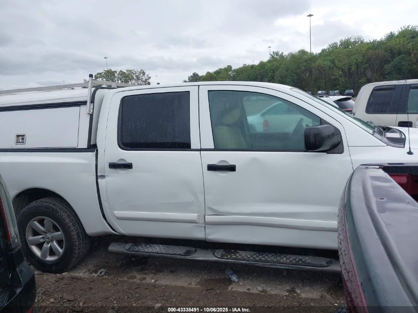 2014 Nissan Titan Sv VIN: 1N6BA0EK2EN502760 Lot: 43338491