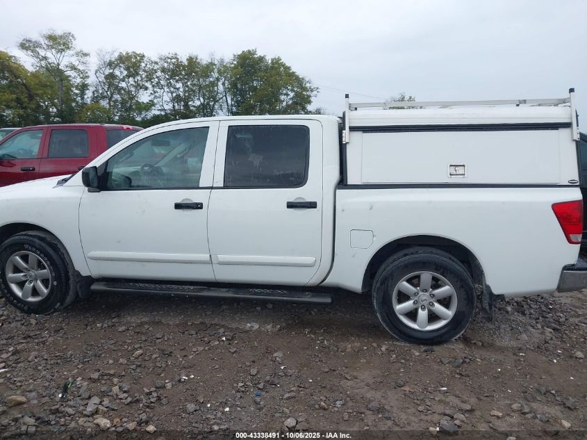 2014 Nissan Titan Sv VIN: 1N6BA0EK2EN502760 Lot: 43338491