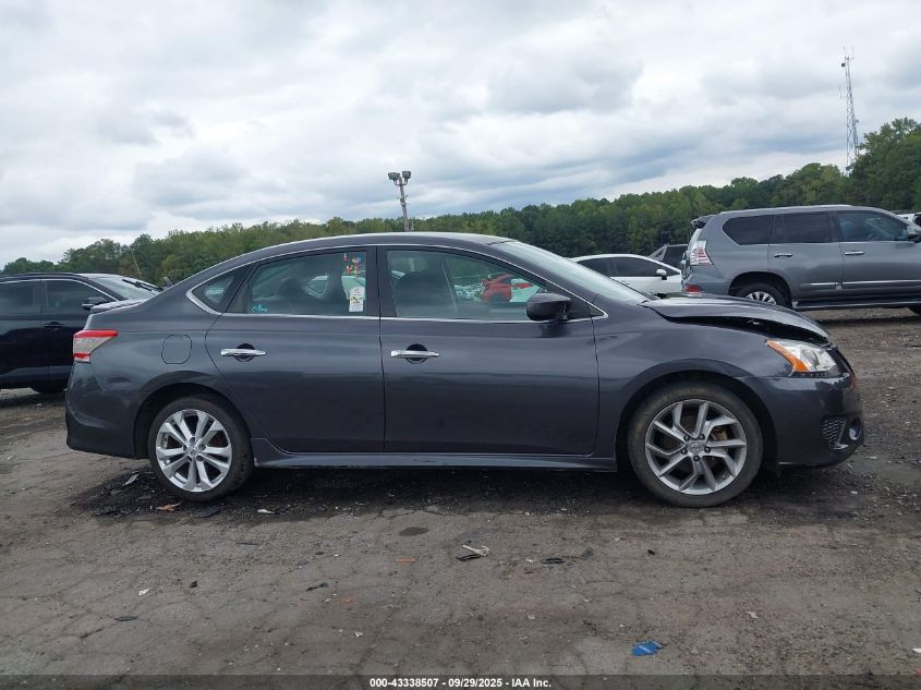 2014 Nissan Sentra Sr VIN: 3N1AB7AP8EY237077 Lot: 43338507