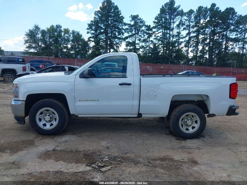 2018 Chevrolet Silverado 1500 Wt VIN: 1GCNCNEH4JZ377257 Lot: 43338525