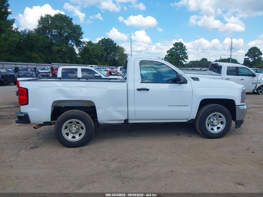 2018 Chevrolet Silverado 1500 Wt VIN: 1GCNCNEH4JZ377257 Lot: 43338525