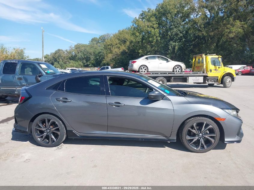 2018 Honda Civic Sport VIN: SHHFK7G46JU209329 Lot: 43338531