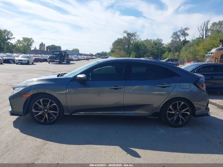 2018 Honda Civic Sport VIN: SHHFK7G46JU209329 Lot: 43338531