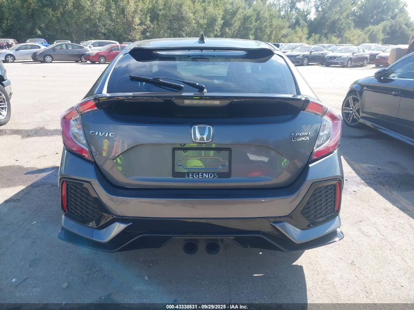 2018 Honda Civic Sport VIN: SHHFK7G46JU209329 Lot: 43338531