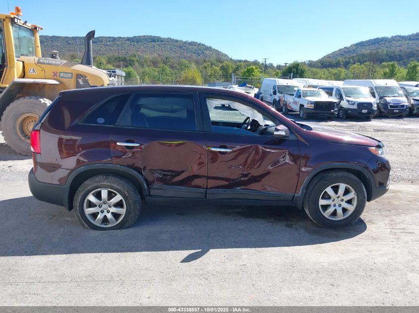 2013 Kia Sorento Lx VIN: 5XYKT3A1XDG379050 Lot: 43338557