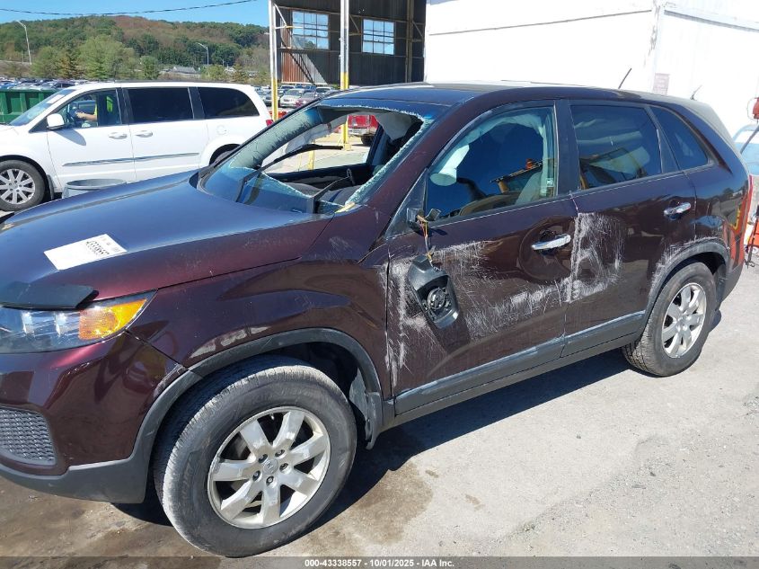 2013 Kia Sorento Lx VIN: 5XYKT3A1XDG379050 Lot: 43338557