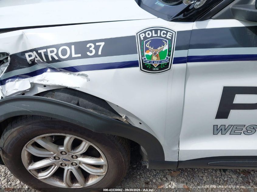 2021 Ford Police Interceptor VIN: 1FM5K8AB4MGB72152 Lot: 43338562