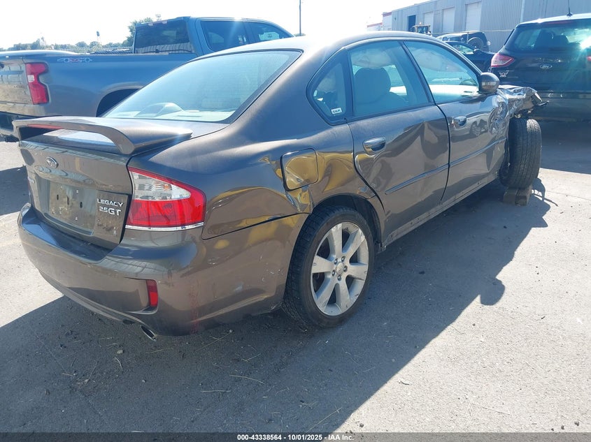 4S3BL676486214642 2008 SUBARU LEGACY photo no. 4