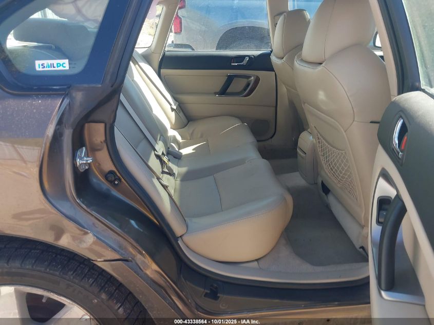 2008 Subaru Legacy 2.5Gt Limited VIN: 4S3BL676486214642 Lot: 43338564