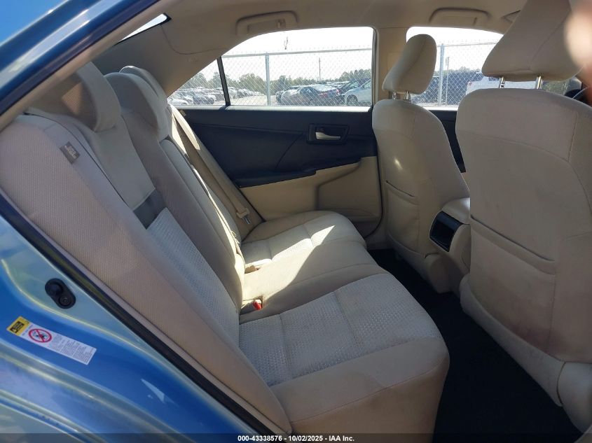 2012 Toyota Camry L VIN: 4T1BF1FK9CU629108 Lot: 43338576