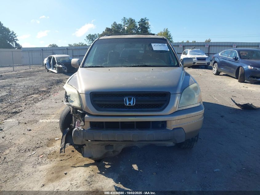 2003 Honda Pilot Ex VIN: 2HKYF18463H579548 Lot: 43338580