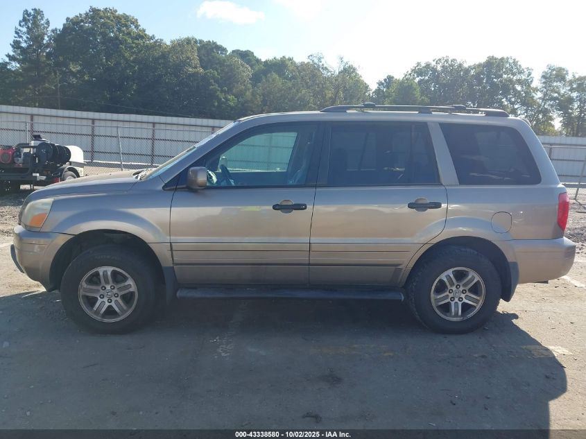 2003 Honda Pilot Ex VIN: 2HKYF18463H579548 Lot: 43338580