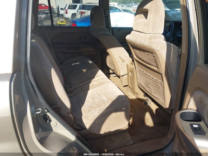 2003 Honda Pilot Ex VIN: 2HKYF18463H579548 Lot: 43338580